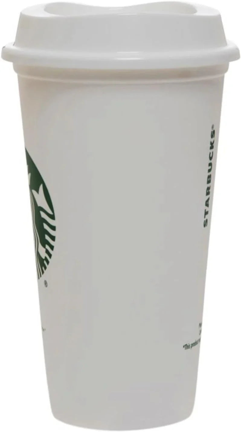 Starbucks Holiday Series 16oz Reusable Hot Drink Cups - Gift Set of 5 with Lids